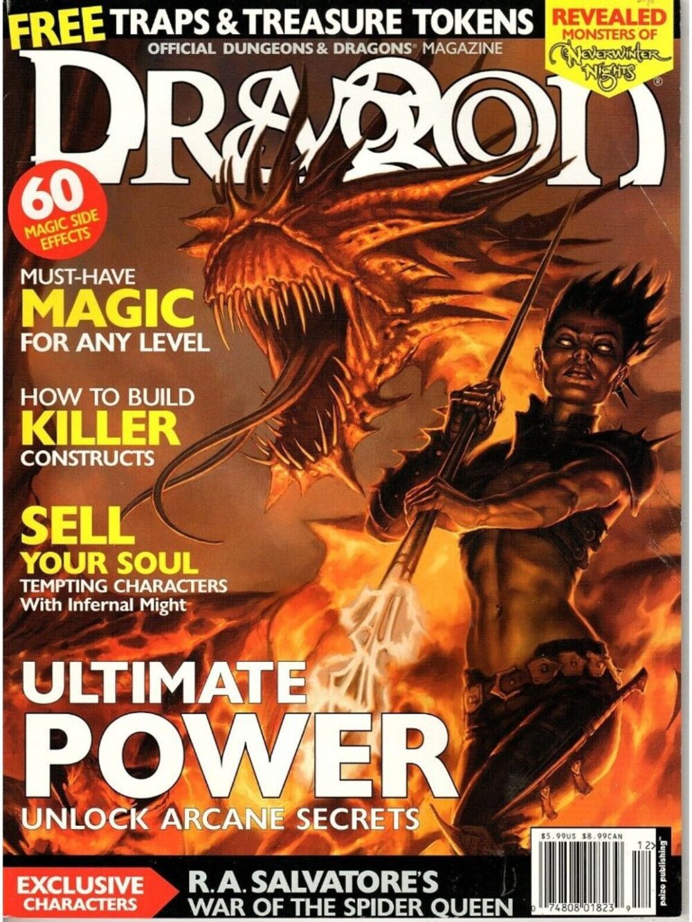Dragon Magazine DEC 2002 Advanced Dungeons and Dragons Roleplaying Games no. 302